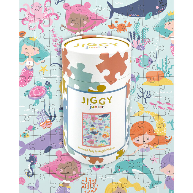 Junior, Mermaid Party by Angela Nickeas 100pc - Puzzles - 5