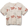 Organic Pima Cotton Print Kids Tee, Peace - T-Shirts - 1 - thumbnail