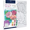 Watercolor Paint by Number Bold Floral - Arts & Crafts - 1 - thumbnail