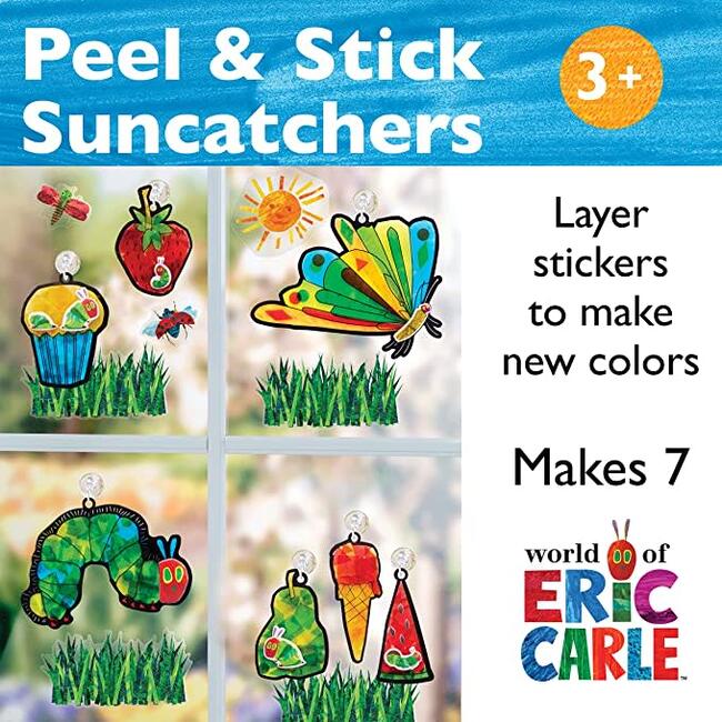 The Very Hungry Caterpillar Sticker Suncatchers - Activities - 2