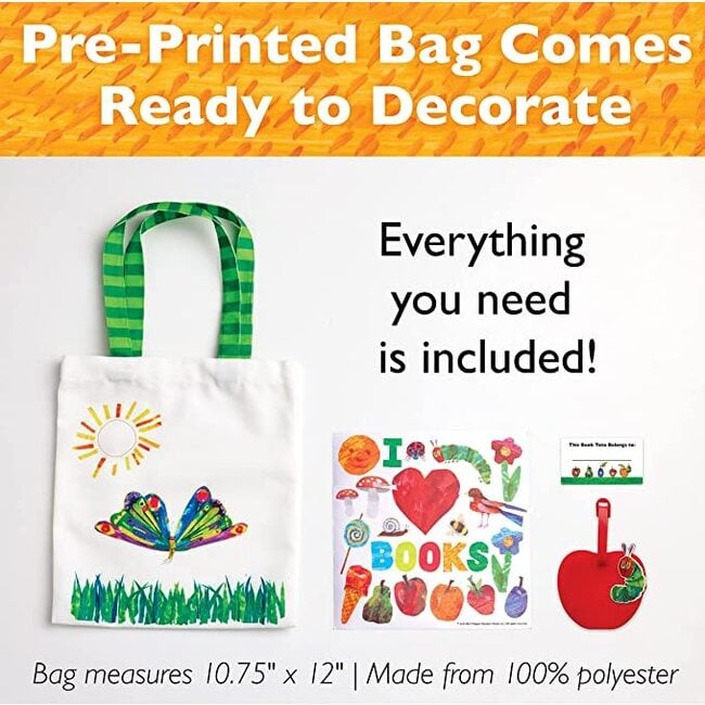 The Very Hungry Caterpillar My Book Tote - Craft Kits - 3