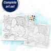 Watercolor Paint by Number Bold Floral - Arts & Crafts - 4