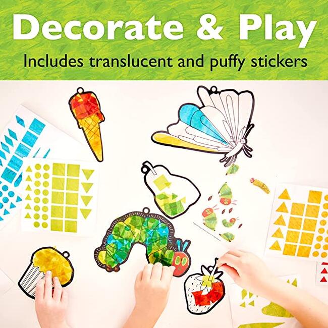 The Very Hungry Caterpillar Sticker Suncatchers - Activities - 6