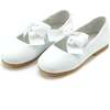 Pauline Special Occasion Bow Flat, White - Flats - 1 - thumbnail