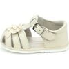 Everly Bow Sandal, Oatmeal - Sandals - 3