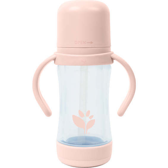 Glass And Sprout Ware® Sip And Straw, Light Grapefruit - Bottles - 1