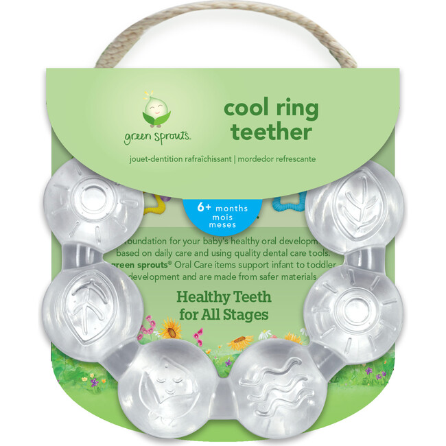 Cooling Ring Teether, Clear - Teethers - 1