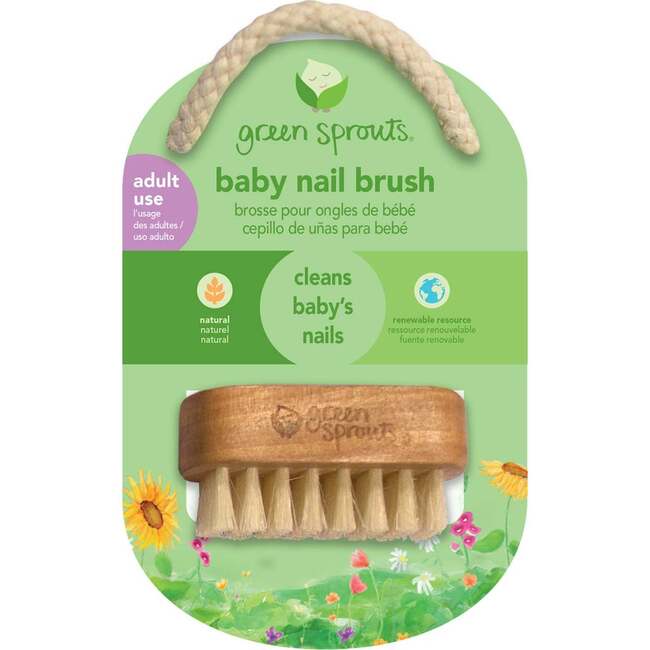 Baby Nail Brush, Natural