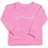 The Organic Pullover Sweatshirt, Malibu Pink Apres Beach - Sweatshirts - 1 - thumbnail
