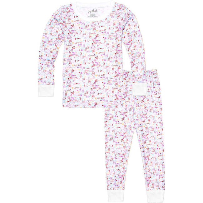 Love Two Piece Pajamas, Pink