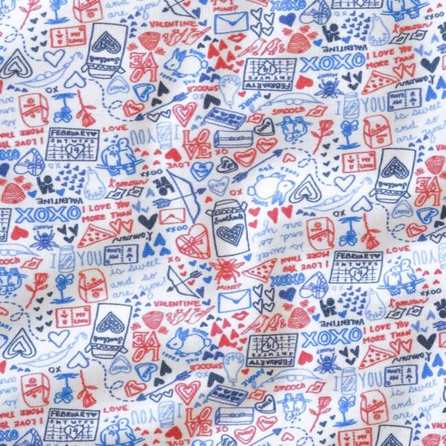 Love Two Piece Pajamas, Blue - Pajamas - 5