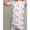 The Organic Short Sleeve Pajama Set, Crabs and Lobsters - Pajamas - 3