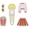 Nimix Paper Doll Girl Set - Luggage - 1 - thumbnail