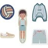 Nimix Paper Doll Boy Set - Luggage - 1 - thumbnail