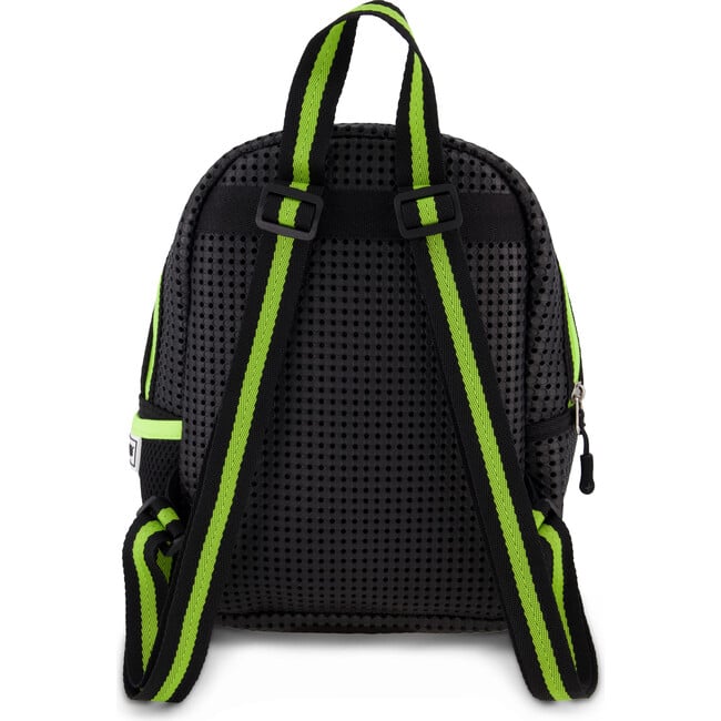 Little Miss Mini Backpack, Neon Lime - Backpacks - 3