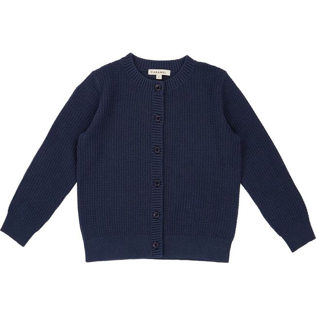 Camden Cardigan, Navy - Cardigans - 1