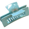 Women's Allegra Large Claw Clip, Turquoise - Hair Accessories - 1 - thumbnail