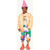 Multicolor Elephant Kids Pants Multicolor Geometric Forms - Pants - 2