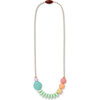 *Exclusive* Rainbow Sherbet Signature Teething Necklace - Necklaces - 1 - thumbnail