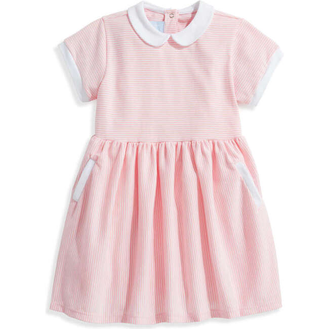 Martina Dress, Pink Candy Stripe - Dresses - 1