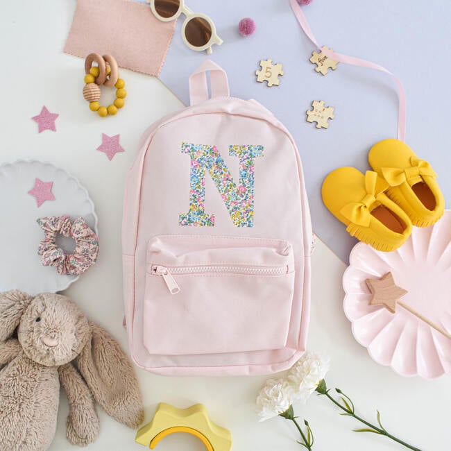 Liberty Of London Personalised Mini Backpack, Pink - Backpacks - 2