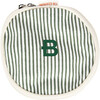 Stripes Circle Case, Myrtle Green - Makeup Bags - 1 - thumbnail