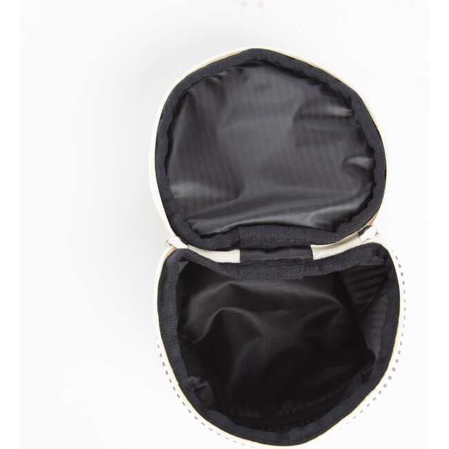 Stripes Circle Case, Navy - Makeup Bags - 2