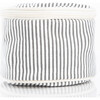Stripes Circle Case, Gray - Makeup Bags - 5 - thumbnail