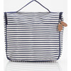 Women's Hanging Travel Kit, Navy Stripes - Bags - 3