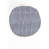 Stripes Circle Case, Navy - Makeup Bags - 5