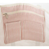 Two Tone Stripes Tote Bag, Rose Tan - Bags - 4