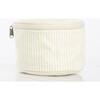 Stripes Circle Case, Pastel Yellow - Makeup Bags - 4 - thumbnail