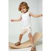 Rib Bike Pull-On Short, Dusty Mauve - Shorts - 2