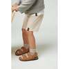 Rib Bike Pull-On Short, Dusty Mauve - Shorts - 3
