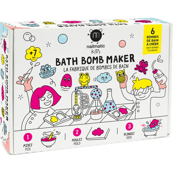 Bath Bomb Maker DIY Kit - Nailmatic Arts & Crafts | Maisonette