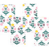 Oversized Printed Napkin Set, Starburst Dandelion (Pack Of 4) - Tabletop - 3