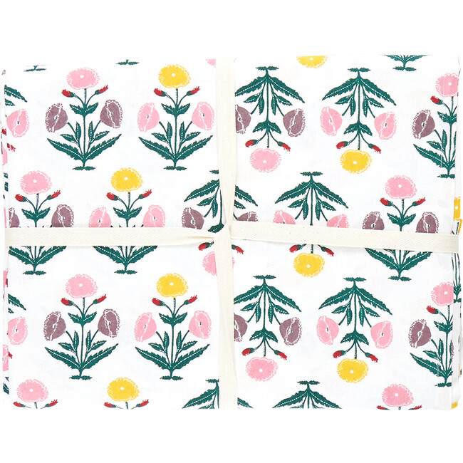 Oversized Printed Tablecloth, Starburst Dandelion - Tabletop - 6