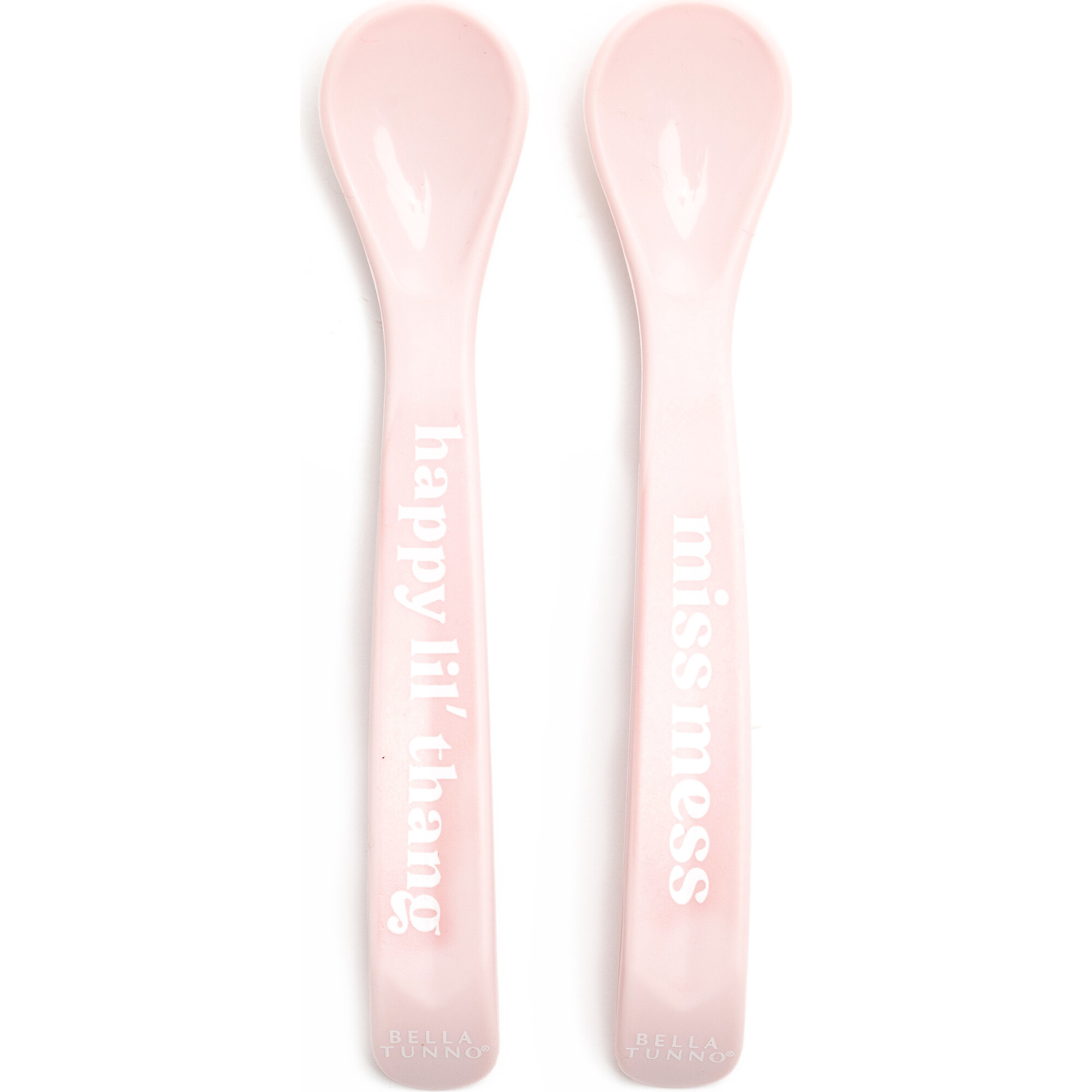 Bella Tunno Wonder Spoons - Soft Baby Spoon Set, Pink