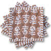 Khaki Flower Coaster, Set of 4 - Tabletop - 1 - thumbnail