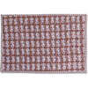 Flower Quilted Placemat, Khaki - Tabletop - 1 - thumbnail