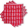 Flower Napkin, Red - Tabletop - 1 - thumbnail