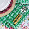 Flower Quilted Placemat, Green - Tabletop - 2