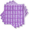 Flower Napkin, Lilac - Tabletop - 1 - thumbnail