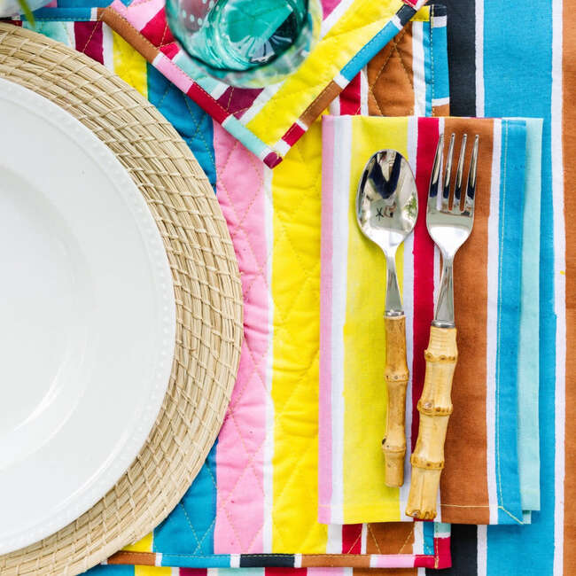 Elouise Quilted Placemat - Tabletop - 2