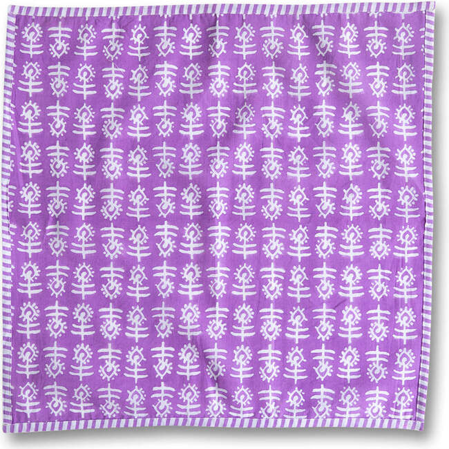 Flower Napkin, Lilac - Tabletop - 4