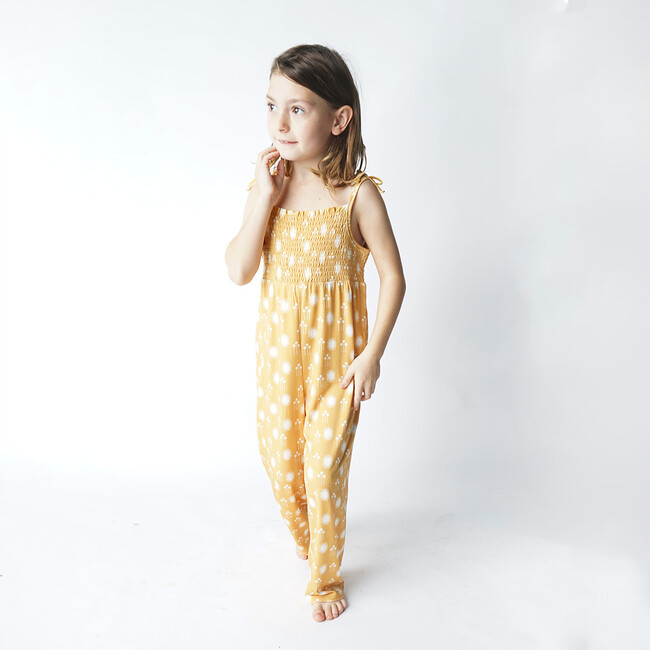 Spaghetti Strap Print Zipper Romper, Sunny Days - Rompers - 2