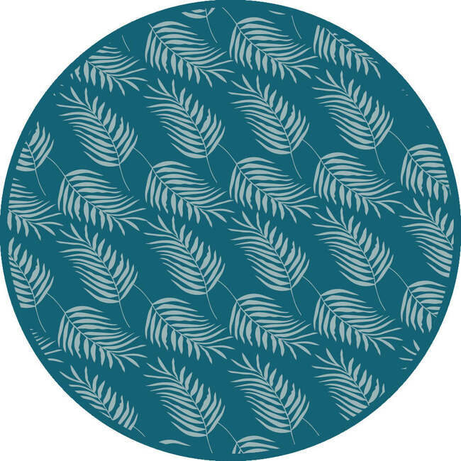 Luxury Bamboo Twin Snuggle Blanket, Palms In Paradise - Blankets - 2