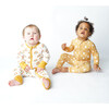 Bamboo Pajama Convertible Footie Romper, Sunny Days - Footie Pajamas - 3