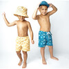 Drawstring Track Swim Trunks, Sunny Days - Swim Trunks - 3