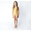 Ruffle Leg One-Piece Swimsuit, Sunny Days - One Pieces - 4